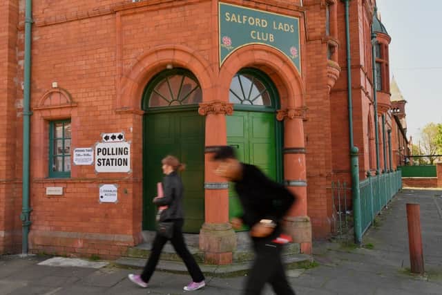 Salford Lads Club is still a working youth club, but it also welcomes music fans from all over the world. You can check out the Smiths Room, which is filled with photos of people recreating the iconic image. (Photo by Anthony Devlin/Getty Images)
