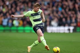 Kevin De Bruyne is a doubt ahead of Manchester City’s FA Cup clash. Credit: Getty.