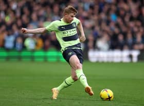 Kevin De Bruyne is a doubt ahead of Manchester City’s FA Cup clash. Credit: Getty.