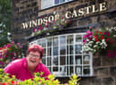 Landlady of the Windsor Castle in Stockport, Joanne Farrell. Credit: Joanne Farrell/Robinsons Brewery
