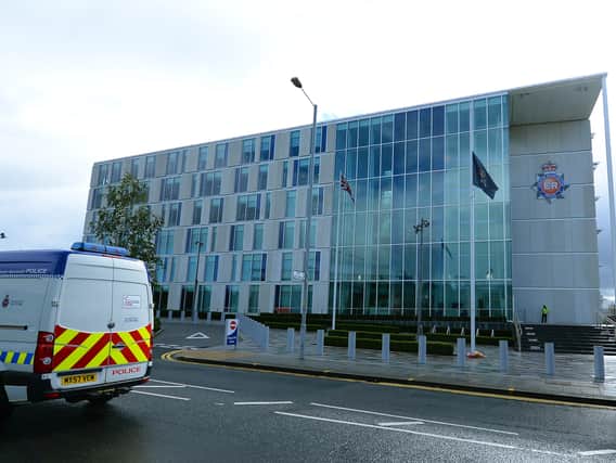 Greater Manchester Police’s headquarters. Photo: AFP via Getty Images