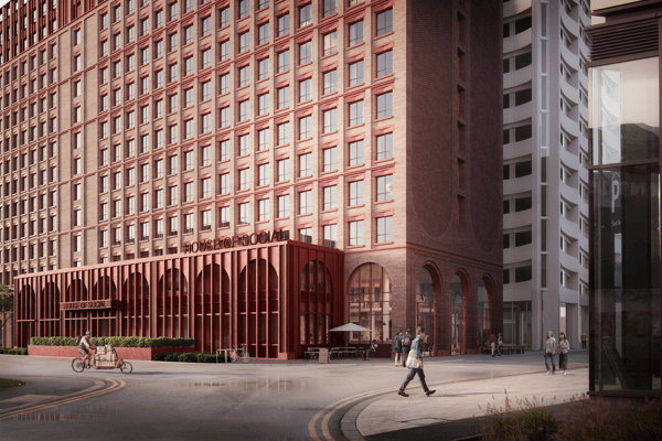 CGI image of Vita Group’s new House of Social project on First Street, Manchester. Credit: Vita Group