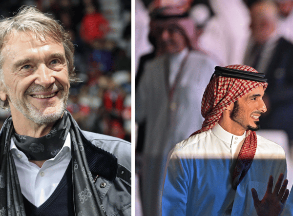 Sir Jim Ratcliffe and Sheikh Jassim bin Hamad al-Thani are fighting against each other to purchase Manchester United.