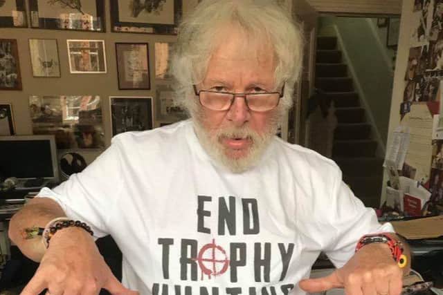 Bill Oddie has called for MPs to ban trophy hunting