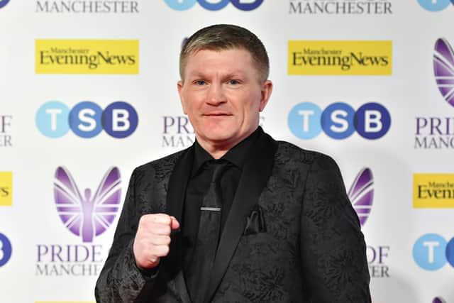 Boxer Ricky Hatton is supporting a ban on animals killed by trophy hunters being brought back into the UK. Photo: Getty Images