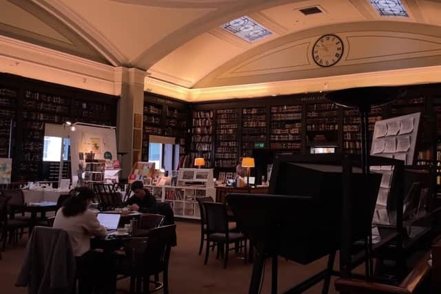 Portico Library in Manchester.