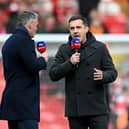 Gary Neville disagreed with Jamie Carragher and Graeme Souness after Manchester United’s 7-0 loss to Liverpool. Credit: Getty.