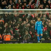 David de Gea has apologised to fans for the ‘disastrous' performance against Liverpool. Credit: Getty.