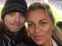 Jacob Reid Callaghan and his mother Louise watching his beloved Manchester City