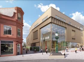 The new hub in Radcliffe Credit: Bury Council