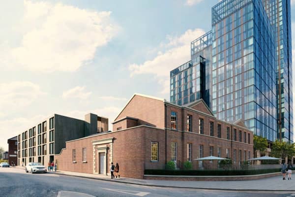 Plans for Bridgewater House in Great Jackson Street, Manchester. Credit: Watch This Space
