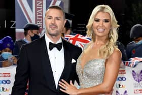 Paddy McGuinness and Christine McGuinness pictured at  the Pride Of Britain Awards 2021. (Photo by Gareth Cattermole/Getty Images)