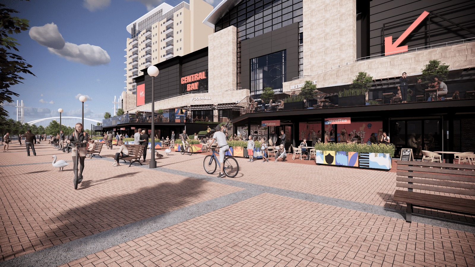 First look at new food hall coming to Salford Quays this summer