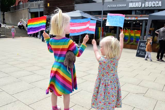 There will be free and interactive activities for all ages taking place during Pride in Trafford. Photo: Dawn Kilner