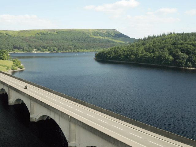 Snake Pass at Ladybower in the Peak District