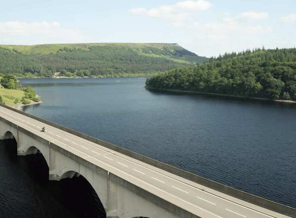 Snake Pass at Ladybower in the Peak District