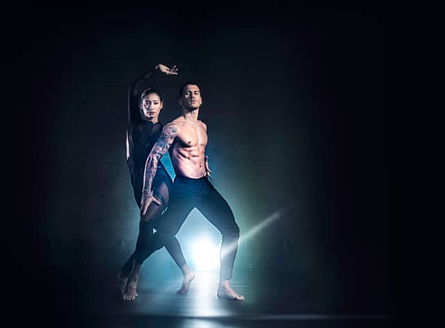 Strictly’s Karen Hauer and Gorka Marquez are bringing their new dance show to the Bridgewater Hall the weekend. Credit:  Raymond Gubbay Ltd
