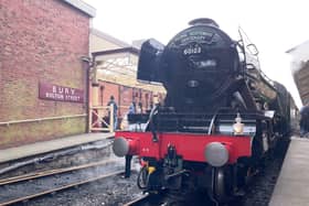 Flying Scotsman in Bury 