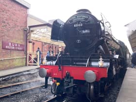 Flying Scotsman in Bury 