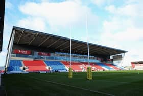  A J Bell Stadium Credit: Getty 