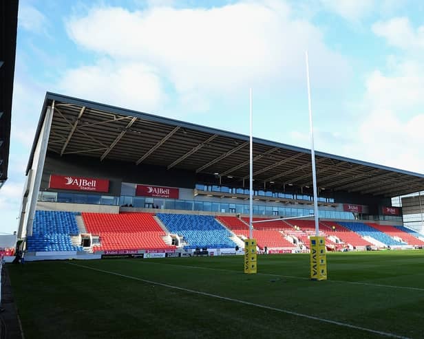  A J Bell Stadium Credit: Getty 