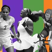 Alex Scott, Serena Williams and Dame Sarah Storey