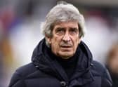Manuel Pellegrini was asked about Sergio Canales’s injury ahead of the Europa League first leg.  Credit: Getty.