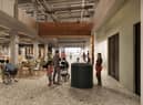 CGI image of propposed new Stockroom hub at Adlington Walk, Merseyway, Stockport. Credit: Space-Invader.