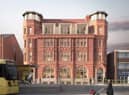 How the Prudential Building in Oldham town centre would look following the plans to transform it into a co-working, office and event space. Photo: Oldham council