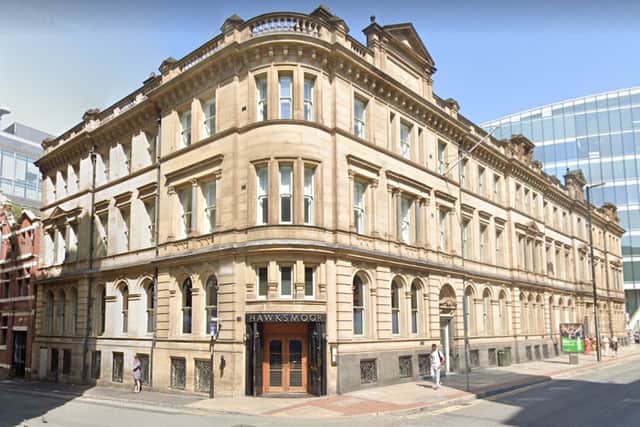Steakhouse Hawksmoor, located in the city centre on Deansgate