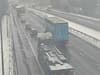 M62 closure today: road updates as snow leaves drivers stranded near Rochdale