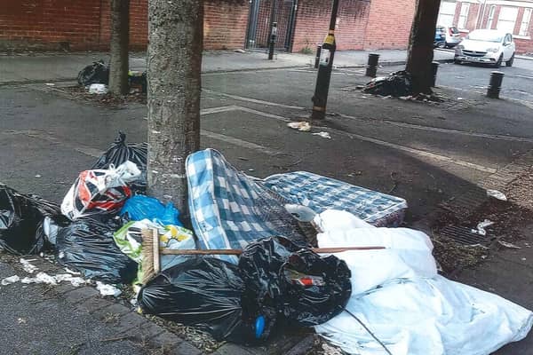 Flytipping in Trafford Credit: Trafford Council
