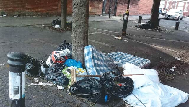 Flytipping in Trafford Credit: Trafford Council