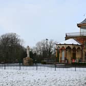 Snow in Mesnes Park, Wigan. Credit: Michelle Adamson