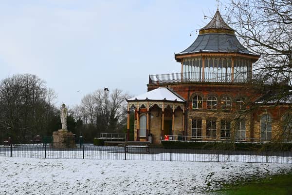 Snow in Mesnes Park, Wigan. Credit: Michelle Adamson