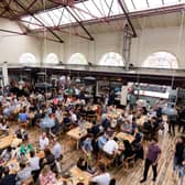 Before there was Mackie Mayor, there was Altrincham Market. It opened in 2014 after a £175k renovation. It is home to 10 independent food operators. Credit: Marketing Manchester