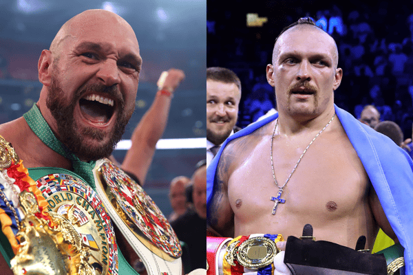 Tyson Fury has re-entered talks with Oleksandr Usyk to fight in December - Credit: Getty Images