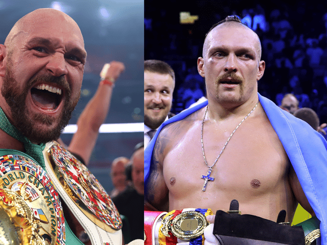 Tyson Fury has re-entered talks with Oleksandr Usyk to fight in December - Credit: Getty Images