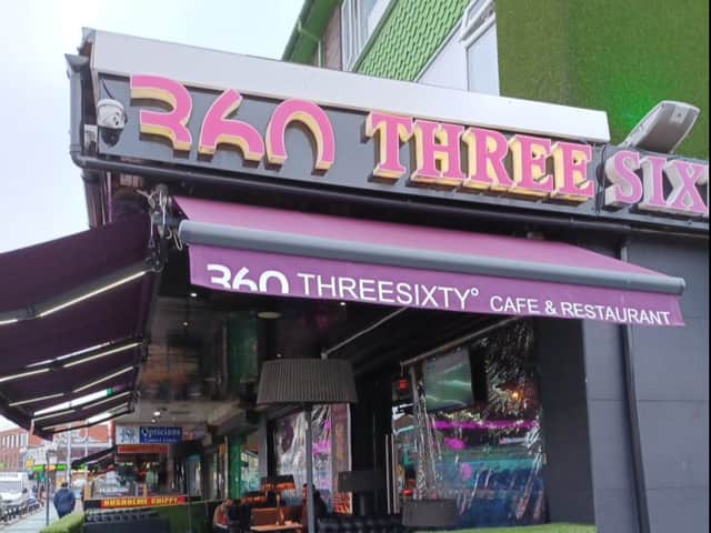 The 360 Cafe on Wilmslow Road was used as a shisha bar without planning permission. Photo: Manchester City Council