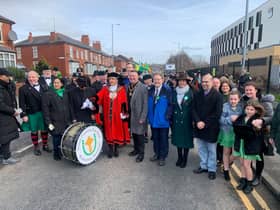 The St Patrick’s Day parade for 2023 took place in Manchester. Photo: Coun Pat Karney