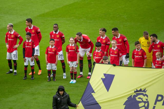 Manchester United players wore black armbands against Southampton (Image: Getty Images)