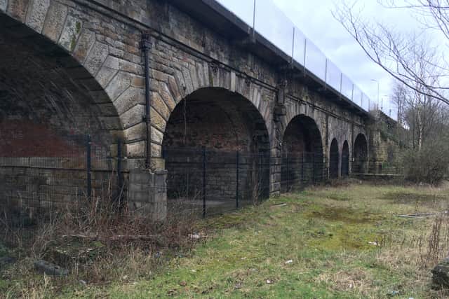 Railway arches, Littleborough Credit: LDRS