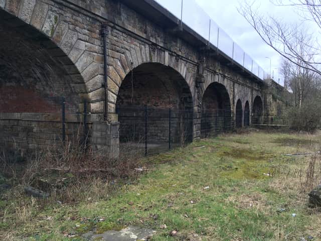Railway arches, Littleborough Credit: LDRS