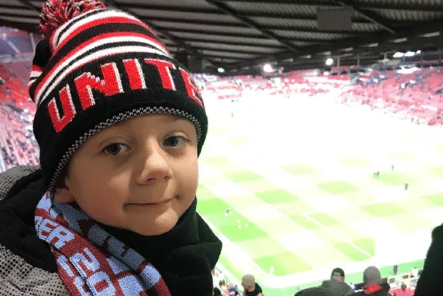 Harry loves Manchester United but wasn’t able to watch the Carabao Cup final due to his cancer battle