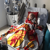 Harry has taken the Red Devils to the hospital with him during treatment