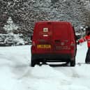 Royal Mail has issued a warning as the severe weather conditions have caused delays in some areas 