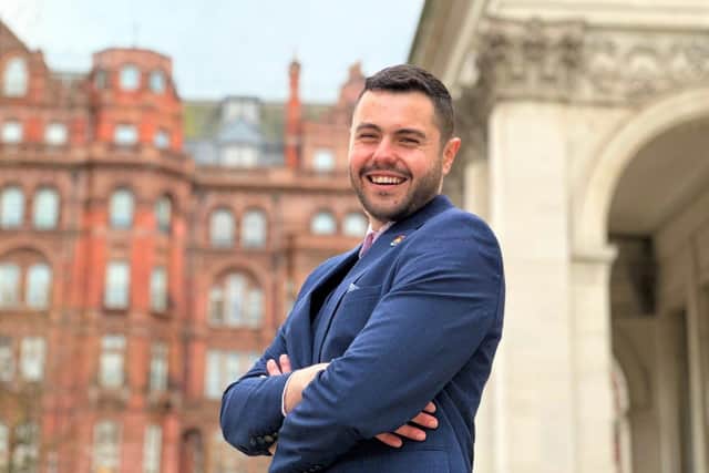 Ahmad Ismaiel, who became a refugee after escaping the Syrian civil war and now hopes to become a lawyer