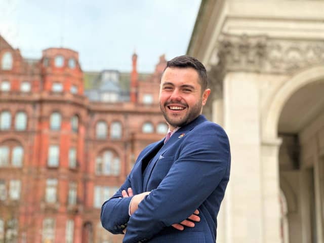 Ahmad Ismaiel, who became a refugee after escaping the Syrian civil war and now hopes to become a lawyer