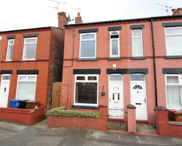 The two bedroom property.