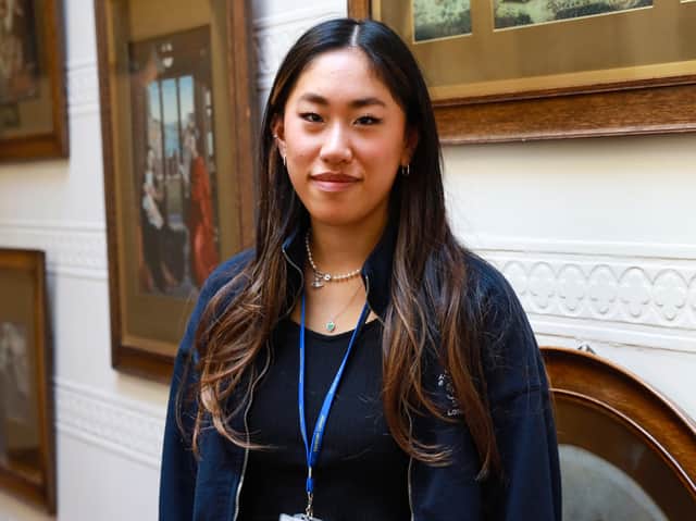 Xaverian College student Jasmine Shum is a TikTok star whose fashion account has more than 60,000 followers